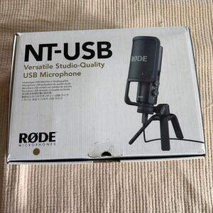 Rode NT-USB Condenser Microphone USB Podcast Studio‎ Mic Pop Filter Stand Tested